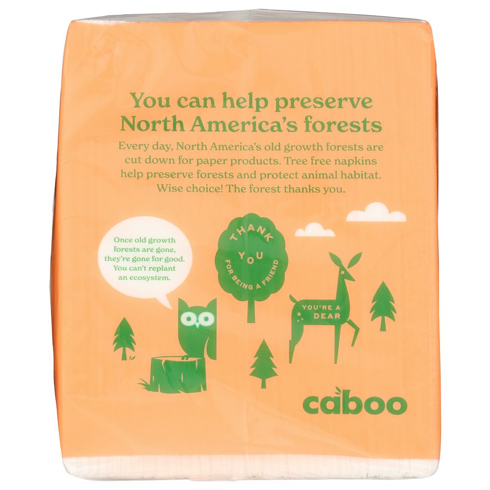 CABOO: 1-Ply Table Napkins 250 Sheets, 1 Pack