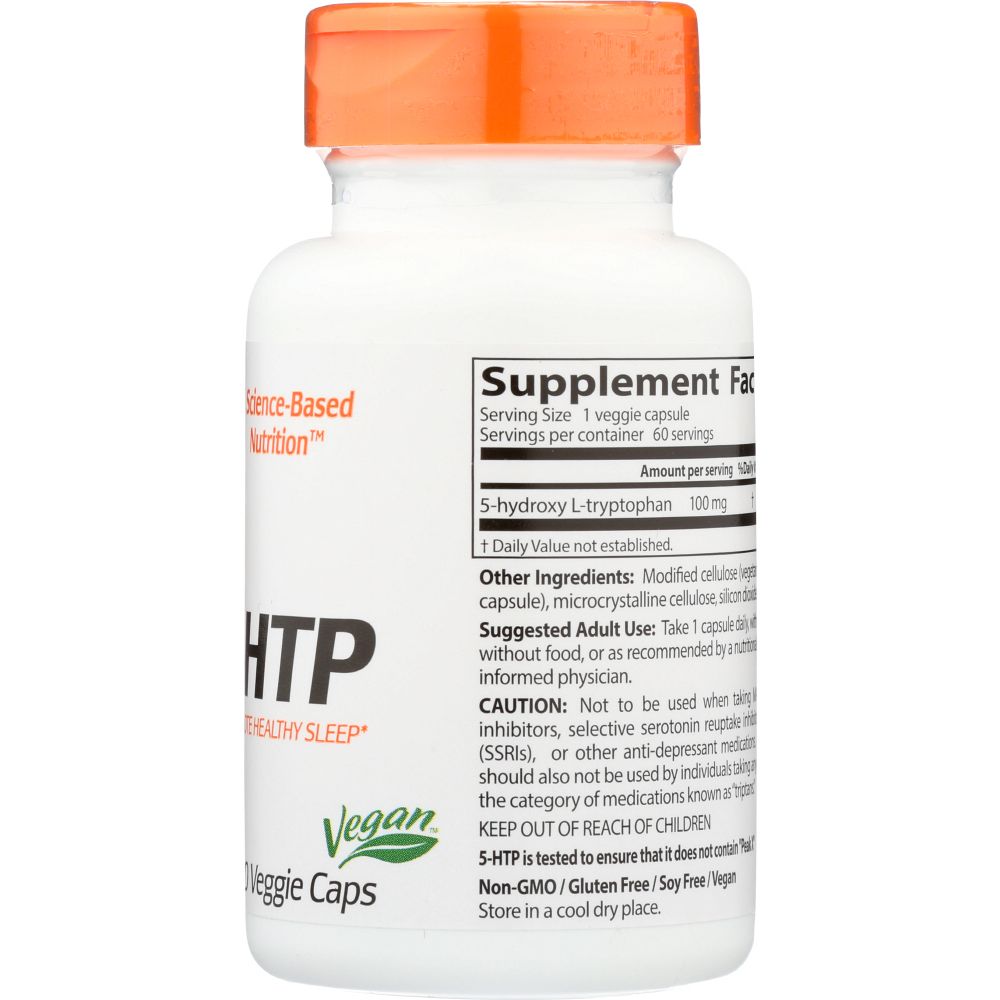 DOCTORS BEST: 5 HTP 100 mg, 60 vc