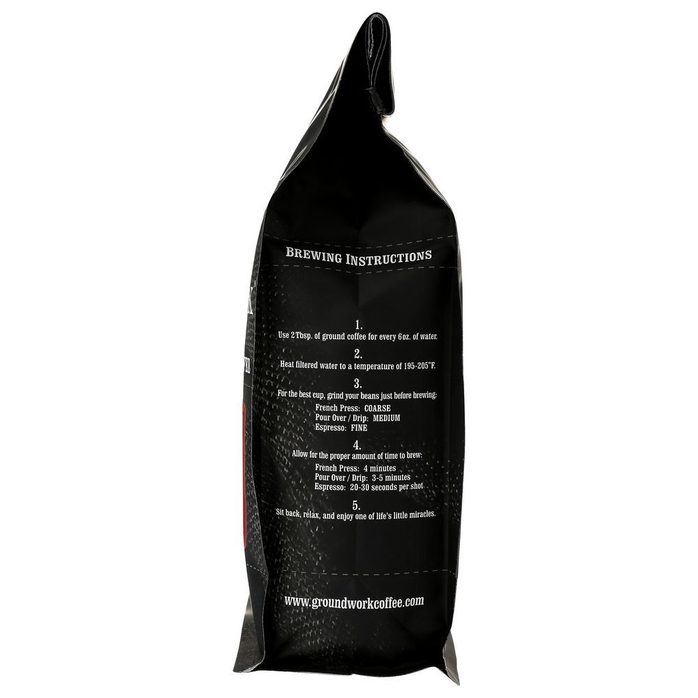 GROUNDWORK COFFEE: Organic Venice Coffee, 12 oz