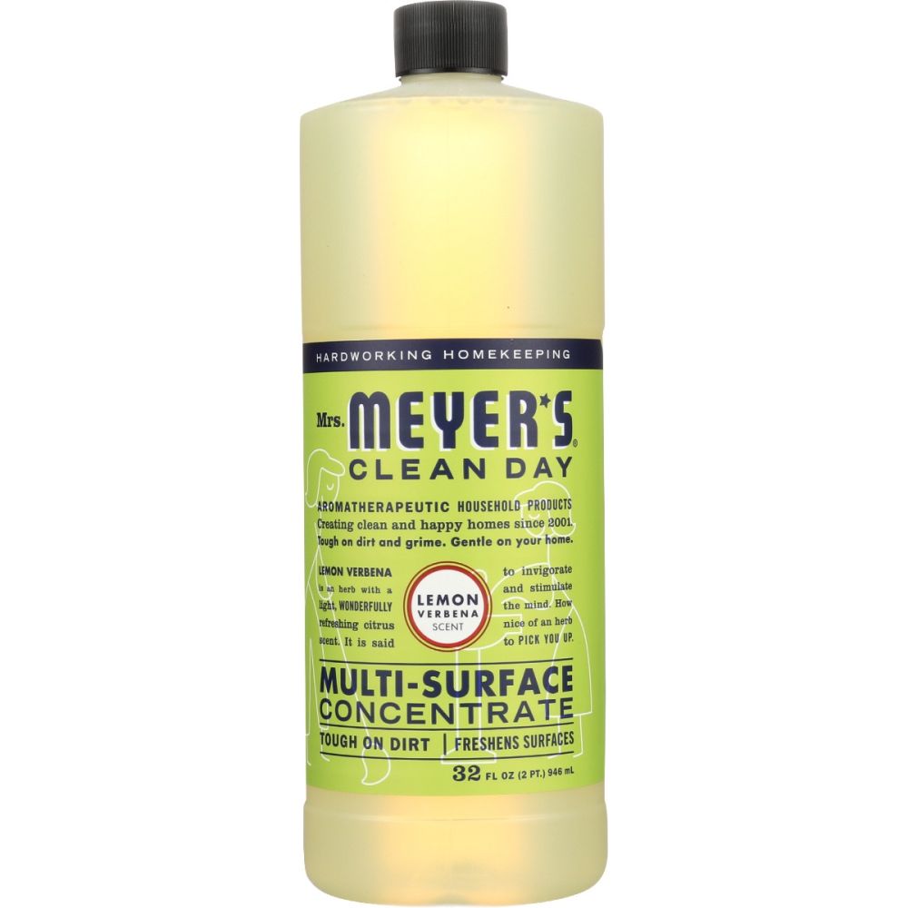 MRS MEYERS CLEAN DAY: Lemon Verbena Multi-Surface Concentrate, 32 oz