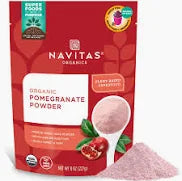 NAVITAS: Organic Pomegranate Powder, 8 oz