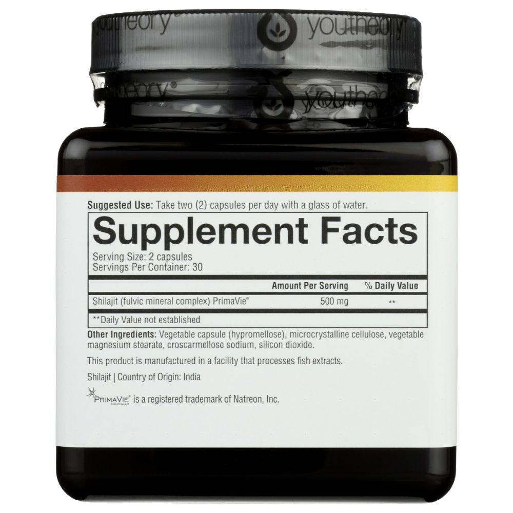 YOUTHEORY: Shilajit, 60 cp